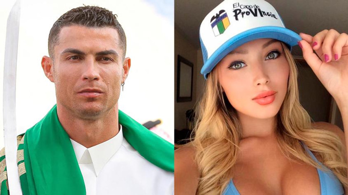 Daniella có trong tay clip nóng với Ronaldo.