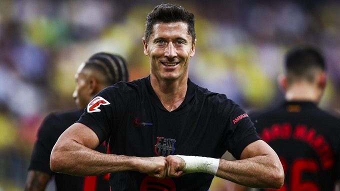 Lewandowski đã ghi được 6 bàn mùa này